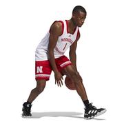 Nebraska Adidas Swingman Basketball Shorts